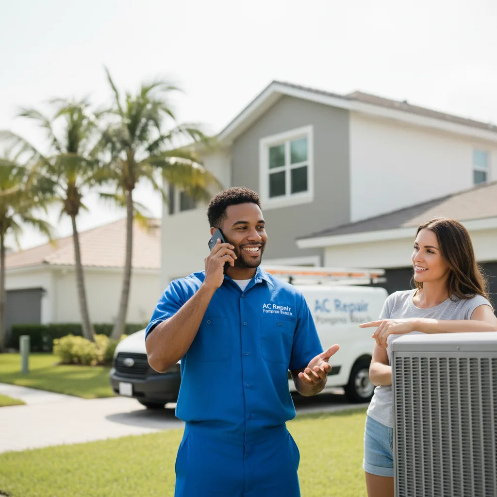 AC Repair Pompano Beach customer support in Bergen